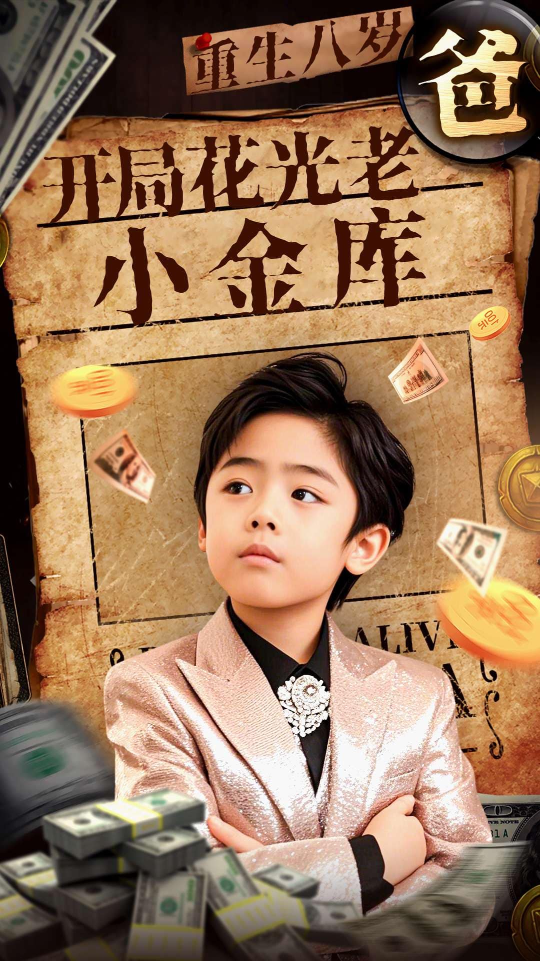 重生八歲，開局花光老爸小金庫(kù)(全集)