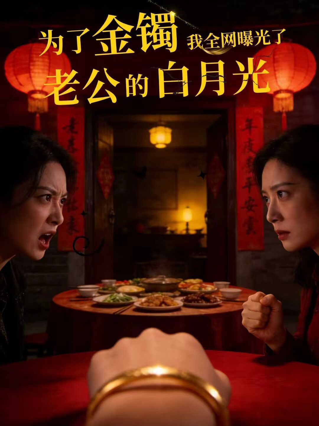 為了金鐲，我全網(wǎng)曝光了老公的白月光(全集)